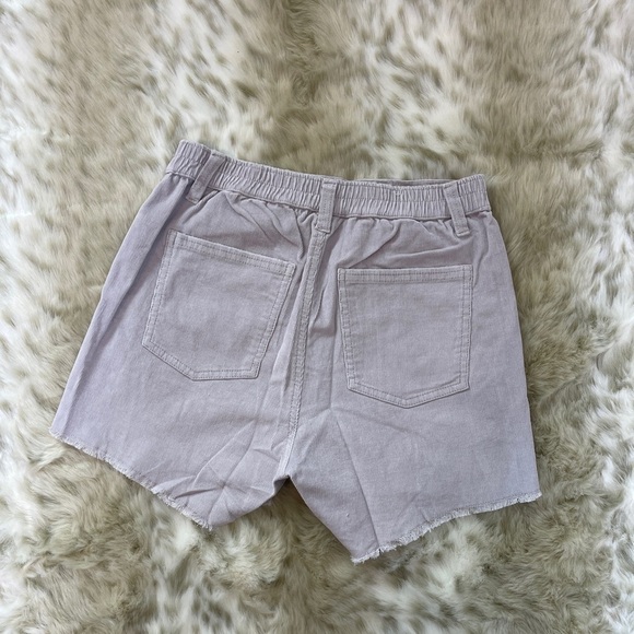 Aerie Corduroy Jean Shorts with Tailored Fit - Picture 3 of 3